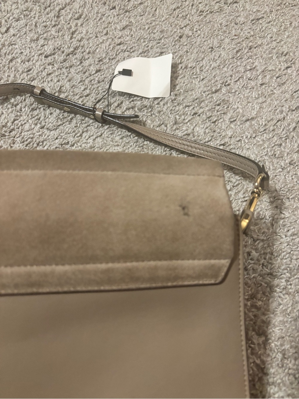 Chloe’ Medium Faye Shoulder Bag - Neutral Leather - Picture 9 of 16